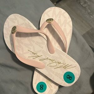 Baby pink Michael Kors Sandals
